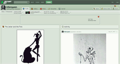 Desktop Screenshot of killerqueen.deviantart.com