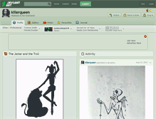 Tablet Screenshot of killerqueen.deviantart.com