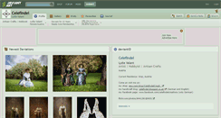 Desktop Screenshot of celefindel.deviantart.com