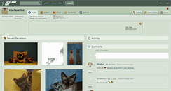 Desktop Screenshot of coolasanice.deviantart.com