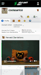 Mobile Screenshot of coolasanice.deviantart.com