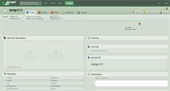 Desktop Screenshot of design313.deviantart.com