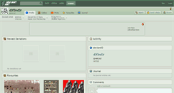 Desktop Screenshot of d3f3nd3r.deviantart.com