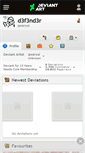 Mobile Screenshot of d3f3nd3r.deviantart.com