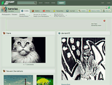 Tablet Screenshot of karociaz.deviantart.com