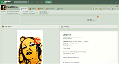 Desktop Screenshot of ciarastilleto.deviantart.com