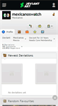 Mobile Screenshot of mexicanoswatch.deviantart.com