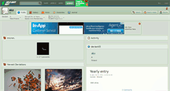 Desktop Screenshot of akx.deviantart.com