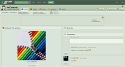 Desktop Screenshot of nelcaramel.deviantart.com