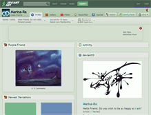 Tablet Screenshot of marina-ra.deviantart.com