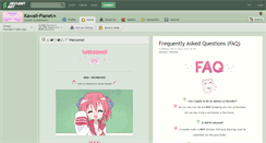 Desktop Screenshot of kawaii-planet.deviantart.com