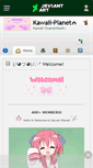 Mobile Screenshot of kawaii-planet.deviantart.com