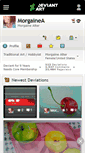 Mobile Screenshot of morgainea.deviantart.com