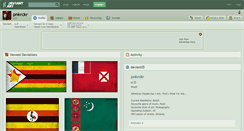 Desktop Screenshot of pnkrckr.deviantart.com