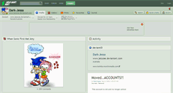 Desktop Screenshot of dark-jessa.deviantart.com
