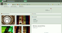 Desktop Screenshot of exalite.deviantart.com