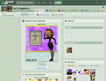 Tablet Screenshot of dxc-kingdom.deviantart.com