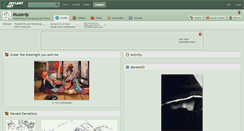 Desktop Screenshot of muzavip.deviantart.com