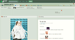 Desktop Screenshot of cheshire-cat123.deviantart.com