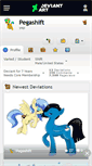 Mobile Screenshot of pegashift.deviantart.com