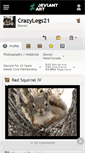 Mobile Screenshot of crazylegs21.deviantart.com