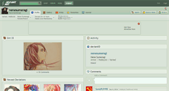 Desktop Screenshot of nenesumeragi.deviantart.com