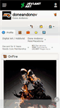 Mobile Screenshot of doneandonov.deviantart.com