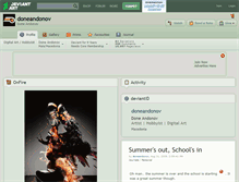 Tablet Screenshot of doneandonov.deviantart.com