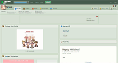Desktop Screenshot of jennui.deviantart.com