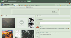 Desktop Screenshot of experiment-713.deviantart.com