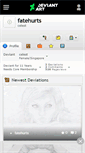 Mobile Screenshot of fatehurts.deviantart.com