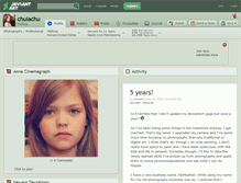 Tablet Screenshot of chulachu.deviantart.com