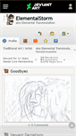 Mobile Screenshot of elementalstorm.deviantart.com