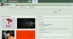 Desktop Screenshot of donnyem.deviantart.com