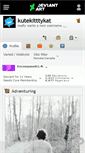 Mobile Screenshot of kutekitttykat.deviantart.com