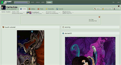 Desktop Screenshot of carriejcole.deviantart.com