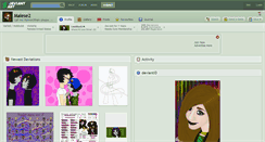 Desktop Screenshot of malese2.deviantart.com