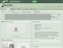 Tablet Screenshot of gaarasbetch.deviantart.com