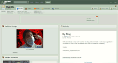 Desktop Screenshot of hashikto.deviantart.com