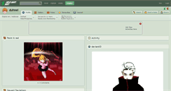 Desktop Screenshot of duhnel.deviantart.com