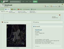 Tablet Screenshot of esmesweet.deviantart.com