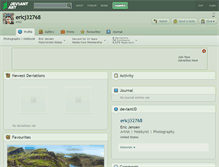 Tablet Screenshot of ericj32768.deviantart.com