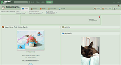 Desktop Screenshot of fatcatcharms.deviantart.com