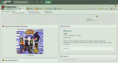 Desktop Screenshot of mittenmon.deviantart.com
