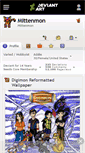 Mobile Screenshot of mittenmon.deviantart.com