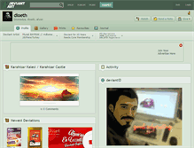 Tablet Screenshot of dioeth.deviantart.com