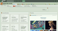 Desktop Screenshot of preety-lady-serenity.deviantart.com