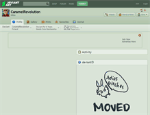 Tablet Screenshot of caramelrevolution.deviantart.com