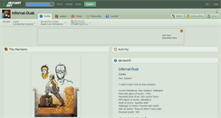 Desktop Screenshot of infernal-dusk.deviantart.com