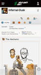 Mobile Screenshot of infernal-dusk.deviantart.com